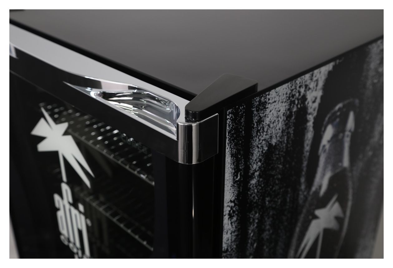 HighCube Afri Cola HC150E 115 l Tischkühlschrank EEK: E 81 kWh Jahr  (Schwarz) 