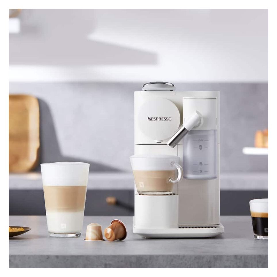EN510.W Lattissima One Nespresso Kapselmaschine 19 bar 1,0 l  (Weiß) 