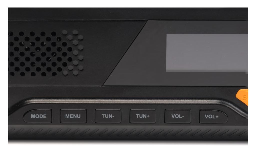 SCD-2033 DAB+, FM Radio Tragbar  (Schwarz) 