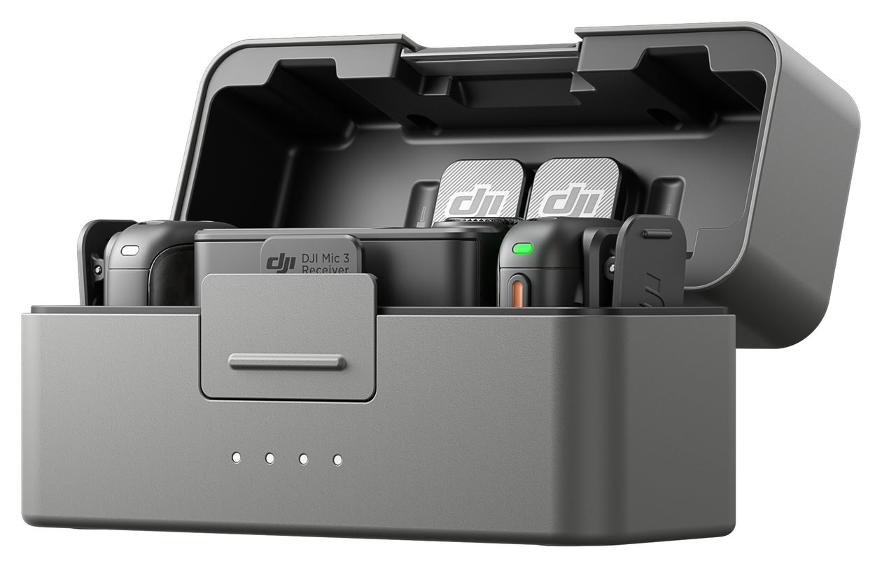 Mic 3 (2TX+1 RX+Charging Case)  (Schwarz) 