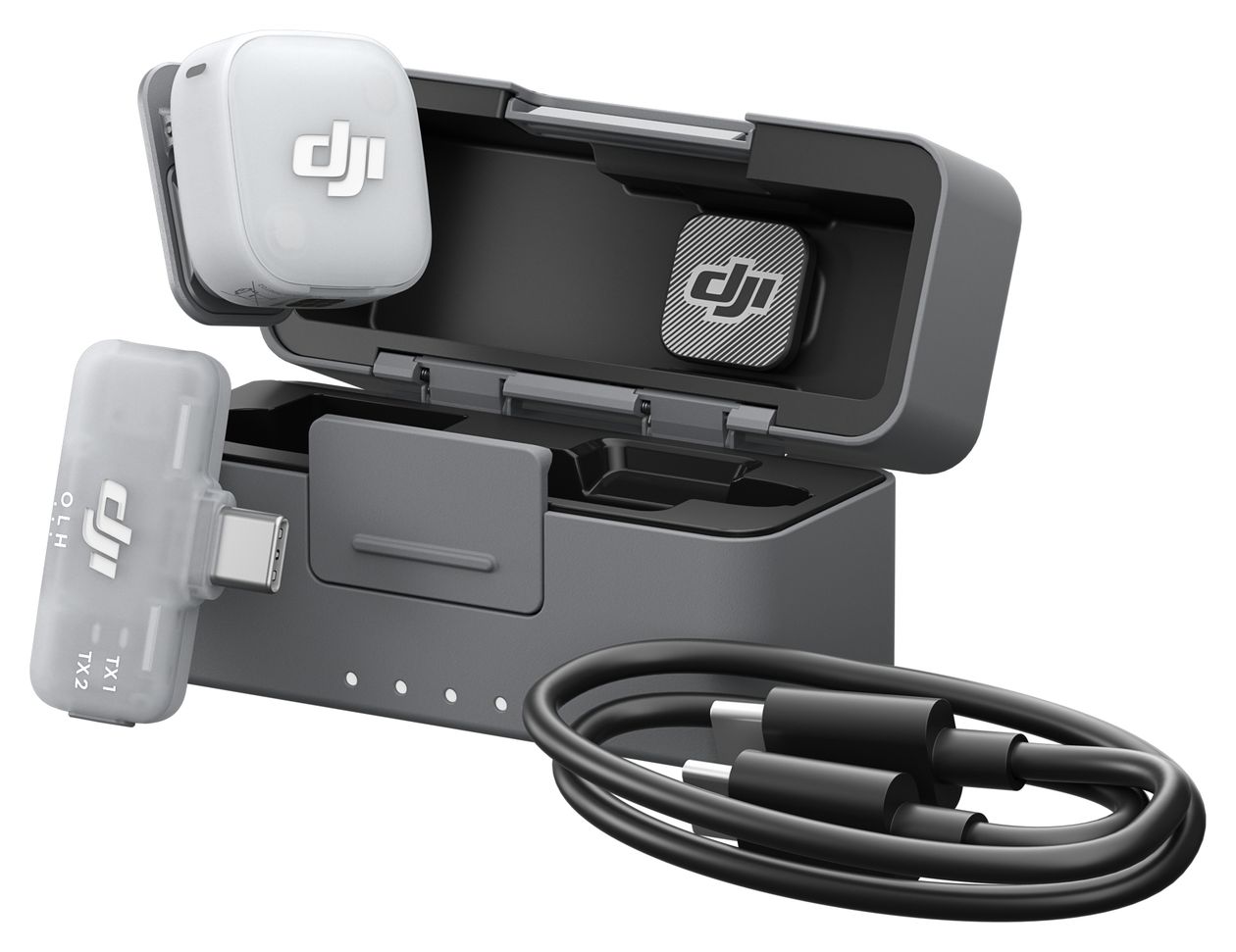 Mic Mini 2 (1 TX + 1 RX + Charging Case) 