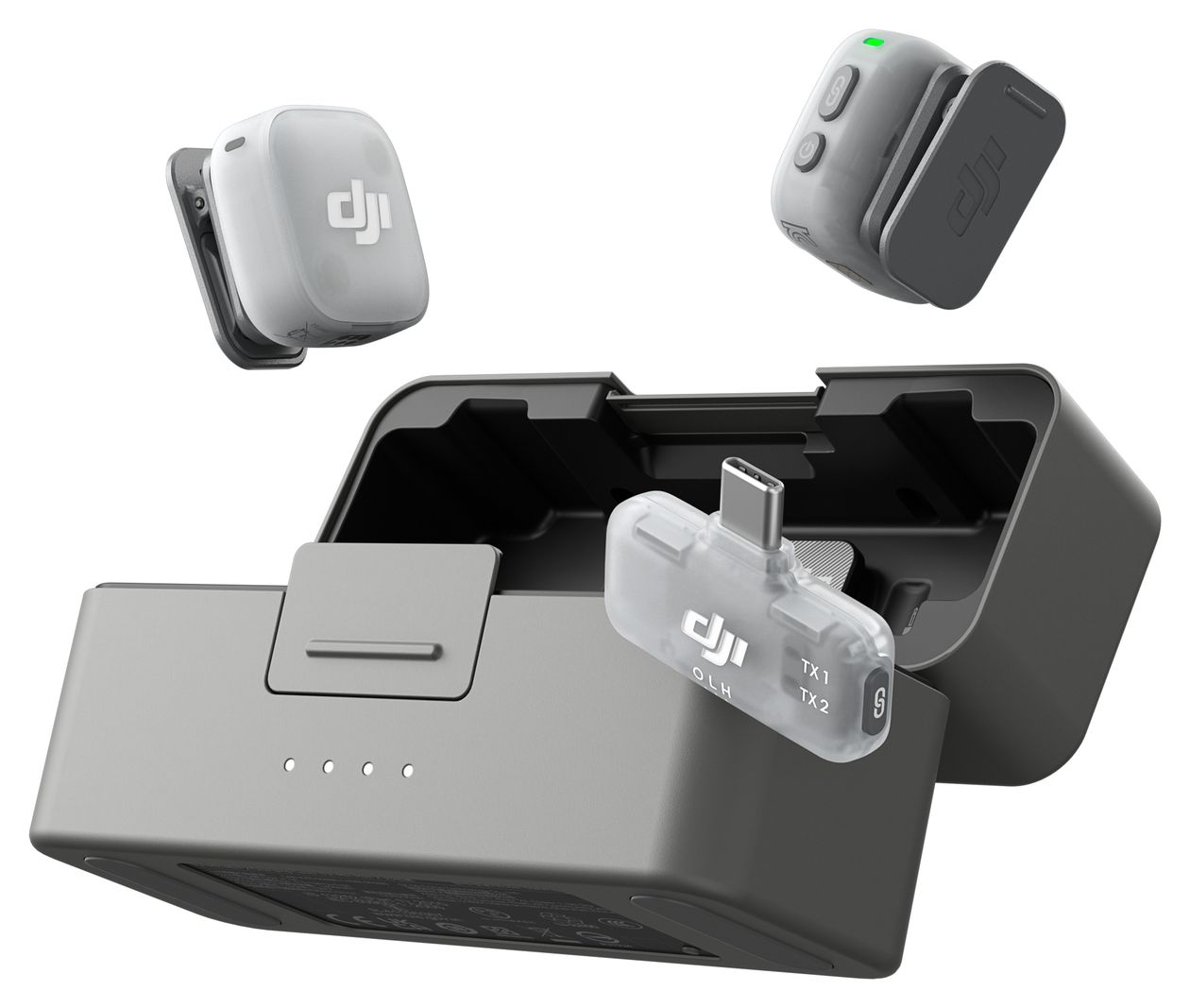 Mic Mini 2 (2 TX + 1 RX + Charging Case) 