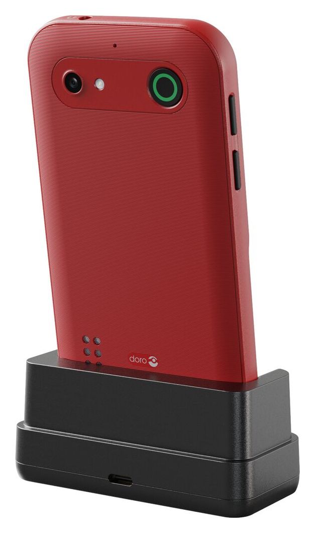 Leva E10 4G Smartphone 6,1 cm (2.4 Zoll 1 GHz 0,3 MP Single SIM  (Rot) 