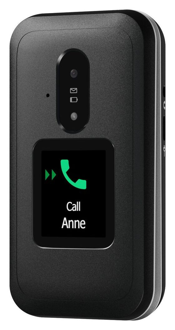 Leva E30 4G Smartphone 7,11 cm (2.8 Zoll) 0,3 MP Single SIM  (Schwarz, Weiß) 