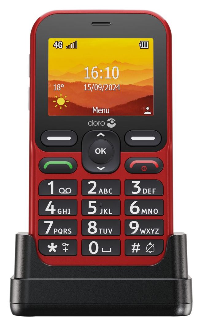 Leva L10 4G Smartphone 6,1 cm (2.4 Zoll 2 MP Single SIM  (Rot) 