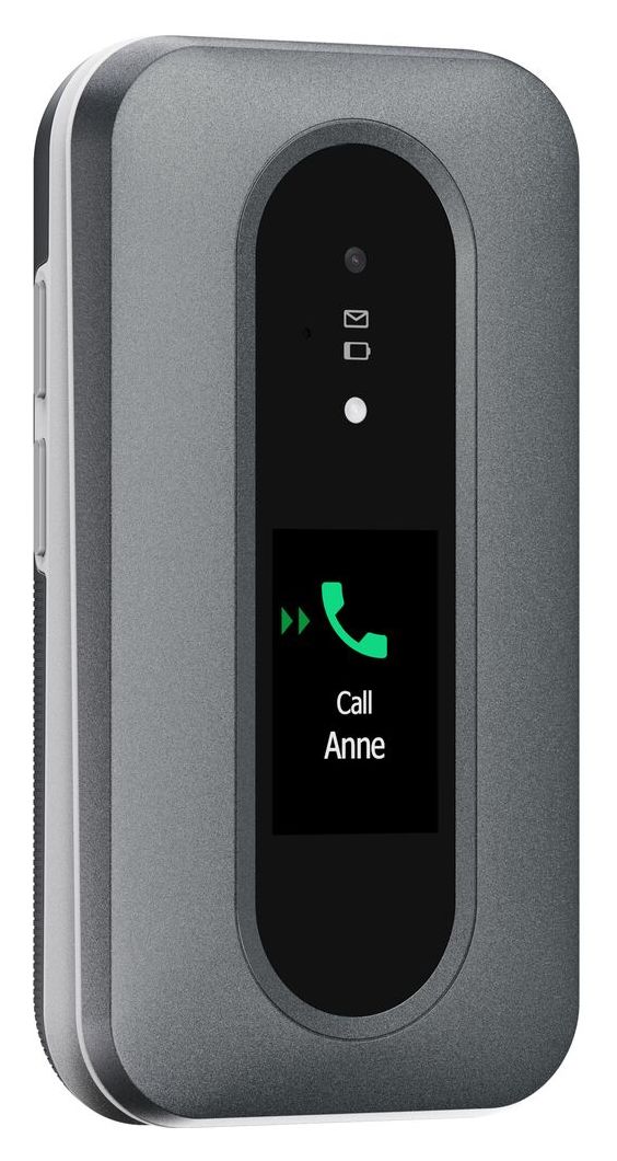 Leva L30 4G Smartphone 7,11 cm (2.8 Zoll) 2 MP Single SIM  (Schwarz, Weiß) 