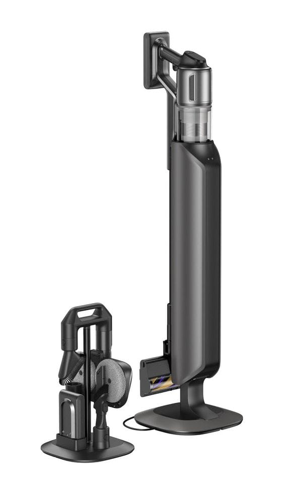 Z40 Station Handstaubsauger Beutellos bis 90 min Laufzeit 29,6 V HEPA  (Schwarz, Grau) 