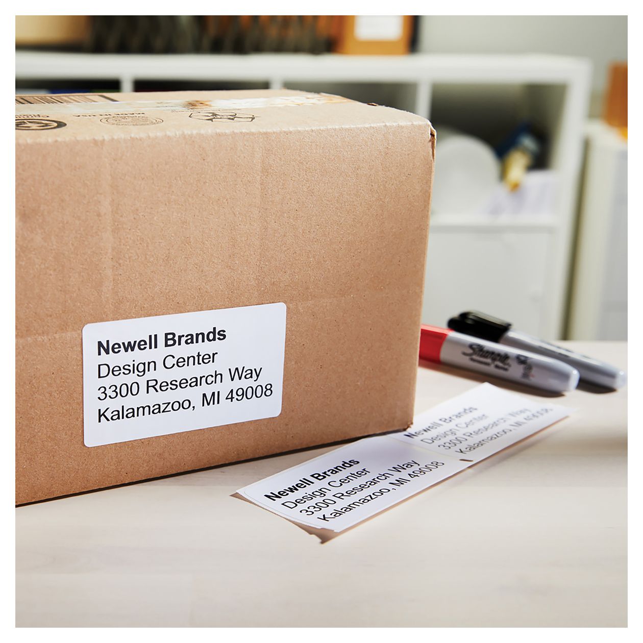 DYMO Original LabelWriter Mehrzwecketiketten | 32 mm x 57 mm | 12 Rollen mit je 1.000 leicht ablösbaren Etiketten (12.000 Etiketten) | selbstklebende Etiketten| für LabelWriter-Beschriftungsgerät 