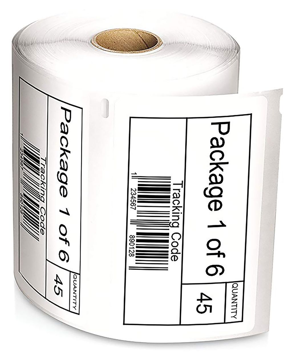 DYMO Original LabelWriter Versand/Namensschild-Etiketten | 102 mm x 59 mm | 2 Rollen mit je 575 leicht ablösbaren Etiketten (1.150 Etiketten) | für LabelWriter 4XL/5XL Etikettendrucker 