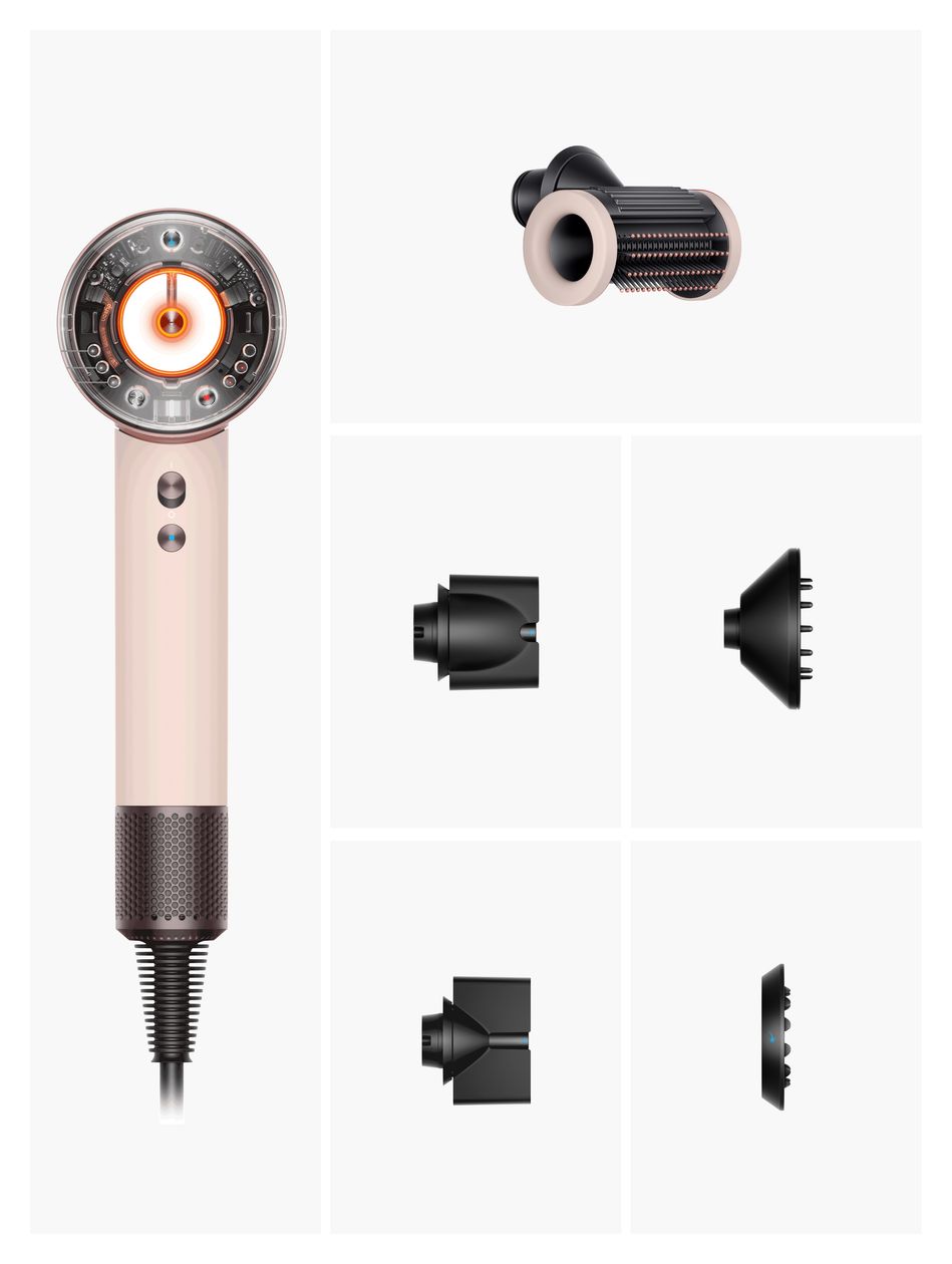 HD16 Supersonic Nural Haartrockner 1600 W  (Pink, Roségold) 