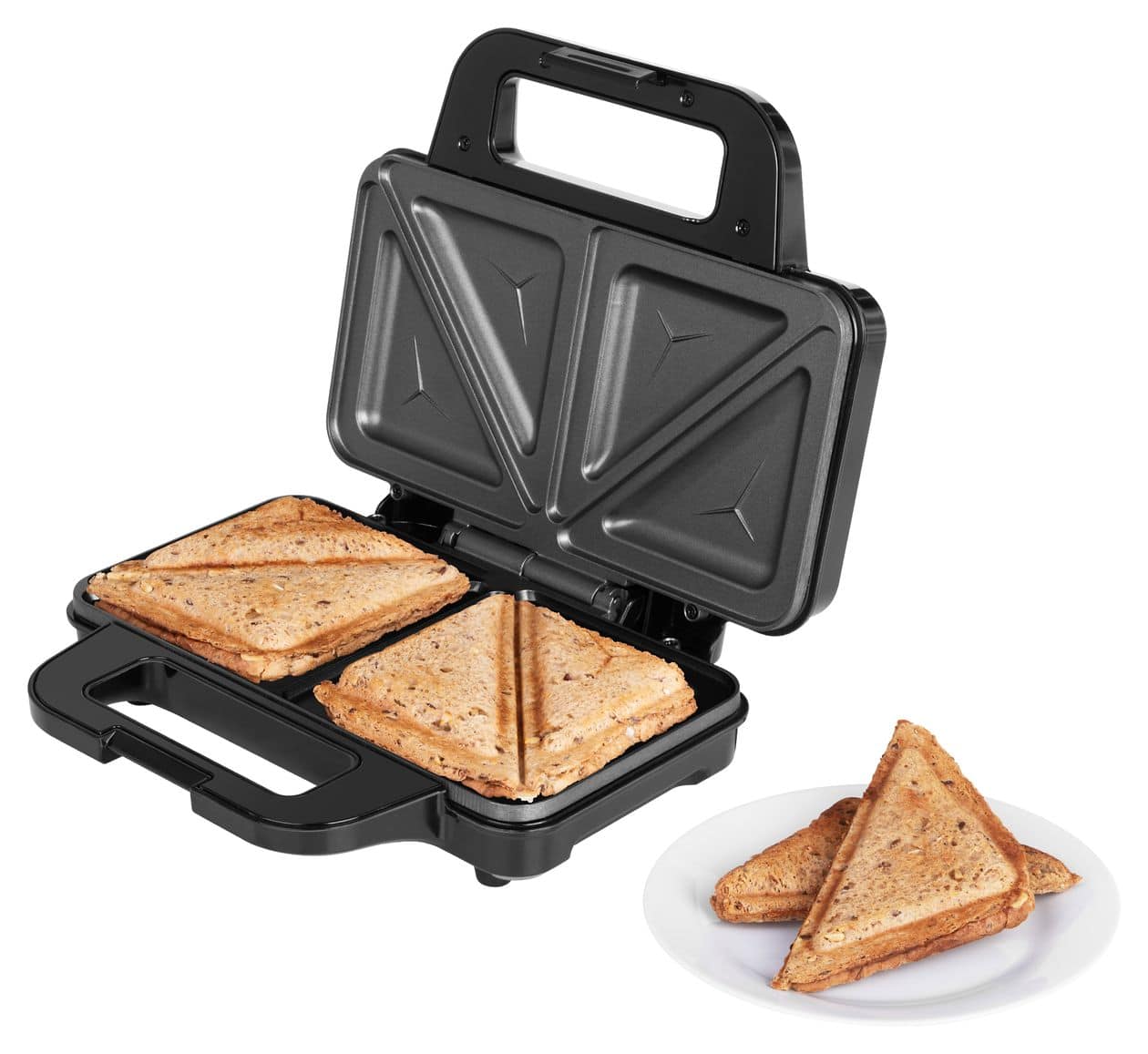 S2120 Grande Sandwichmaker 700 W für 2 Sandwiches  (Weiß) 
