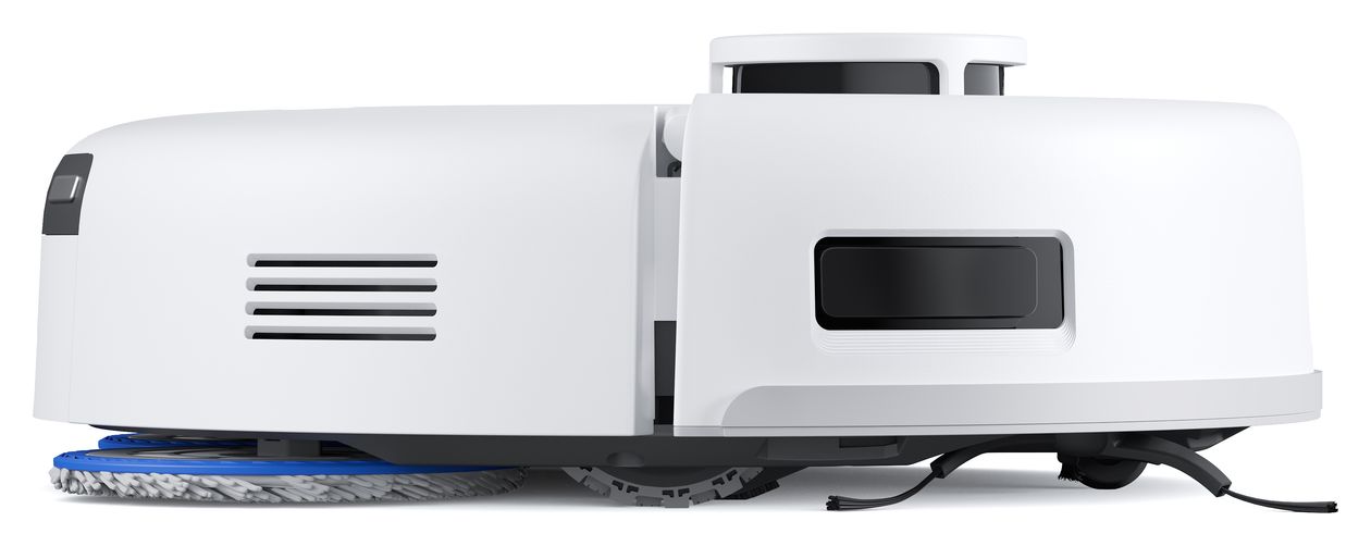 Deebot Mini Saugroboter nass/trocken 150 min Akku 9000 Pascal Leistung  (Blau, Weiß) 