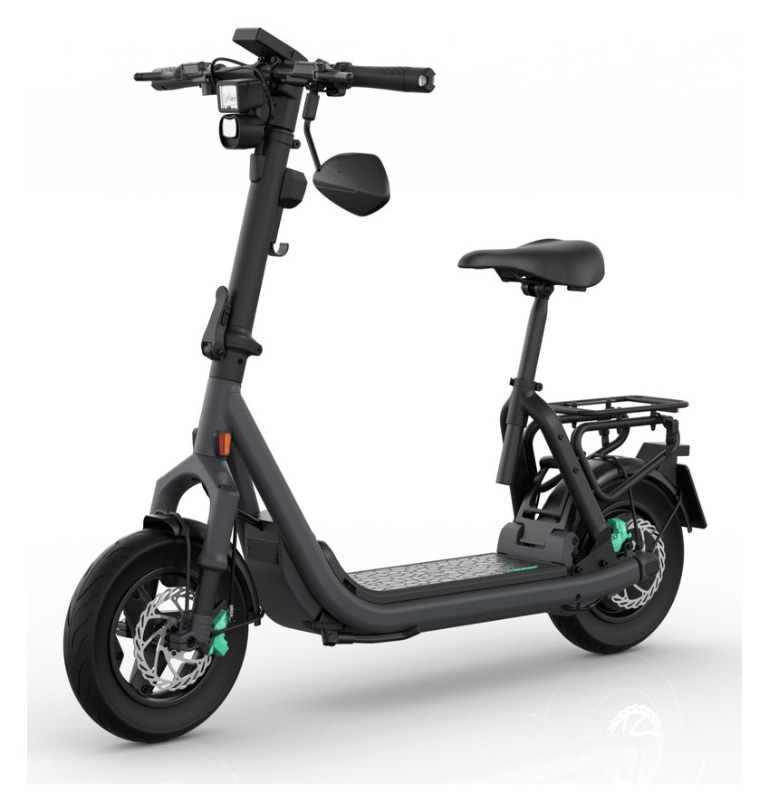 GTs E-Scooter 949 Wh 100 km Reichweite 34,9 kg  (Graphit, Grau) 