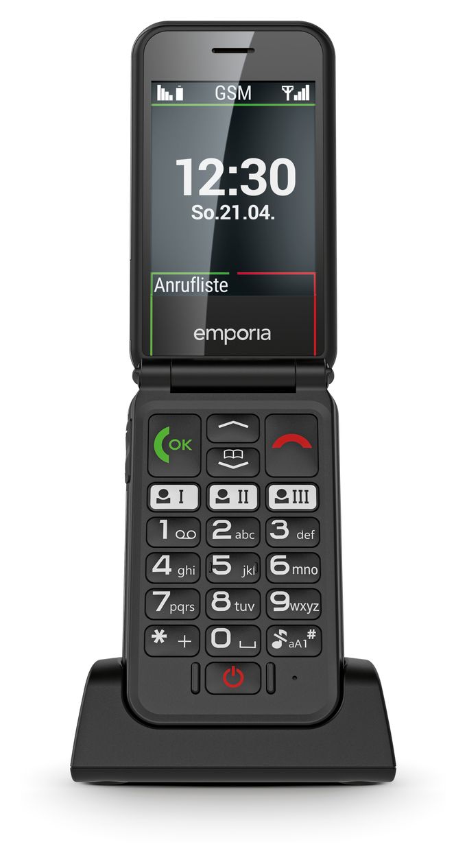 SimpliCity glam 2G Smartphone 7,11 cm (2.8 Zoll)  (Weiß) 