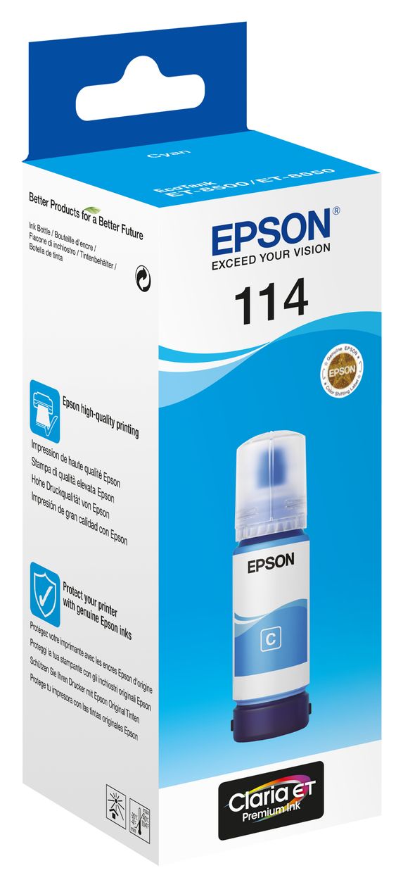 114 C13T07B240 originale Druckerpatronen Cyan 70 ml 