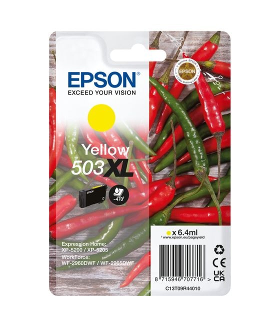 503XL C13T09R44010 originale Druckerpatronen Gelb 6,4 ml 