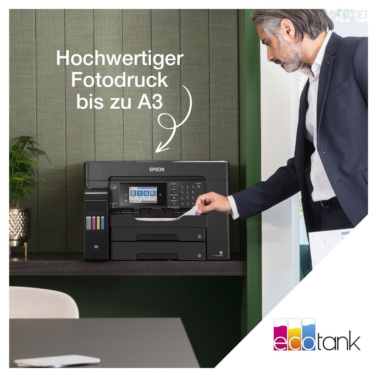 EcoTank ET-16655 All in One A3 Tintenstrahl Drucker 4800 x 1200 DPI 