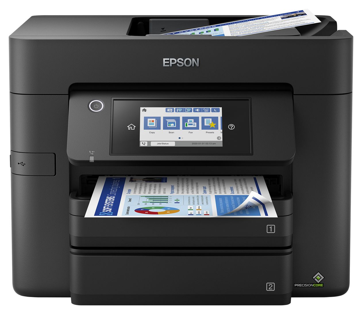 WorkForce Pro WF-4830DTWF All in One A4 Tintenstrahl Drucker 4800 x 2400 DPI 