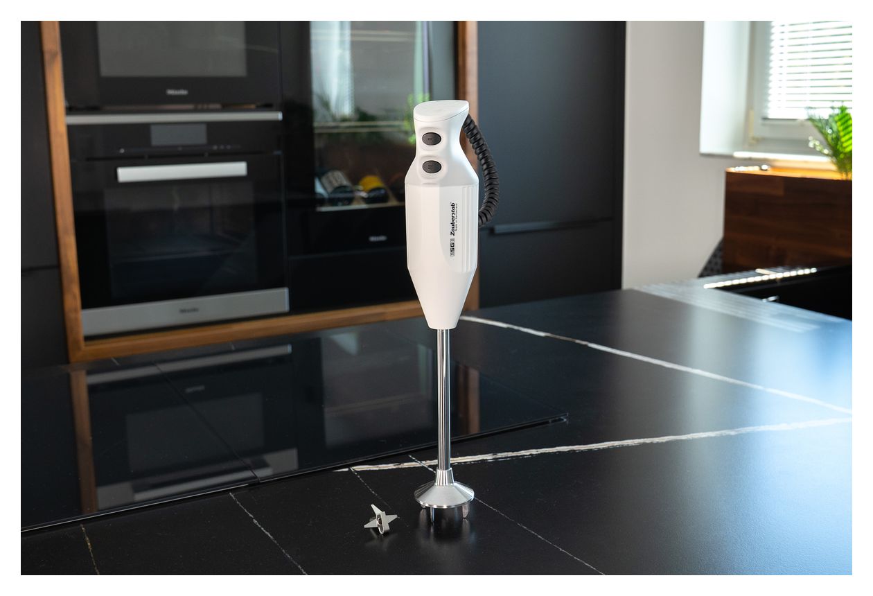 Zauberstab P350 Profi Stabmixer 300 W 2 Stufen  (Grau, Weiß) 