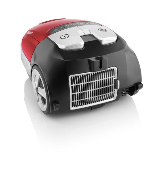 Adagio Bodenstaubsauger mit Staubbeutel 800 W HEPA  (Rot) 