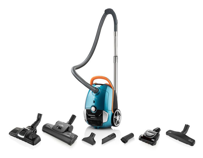 Avanto Bodenstaubsauger mit Staubbeutel 800 W HEPA  (Blau) 