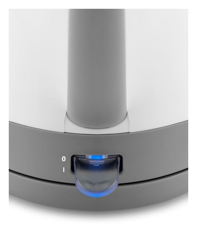 Bára 1,7 l Wasserkocher 2200 W  (Grau, Weiß) 