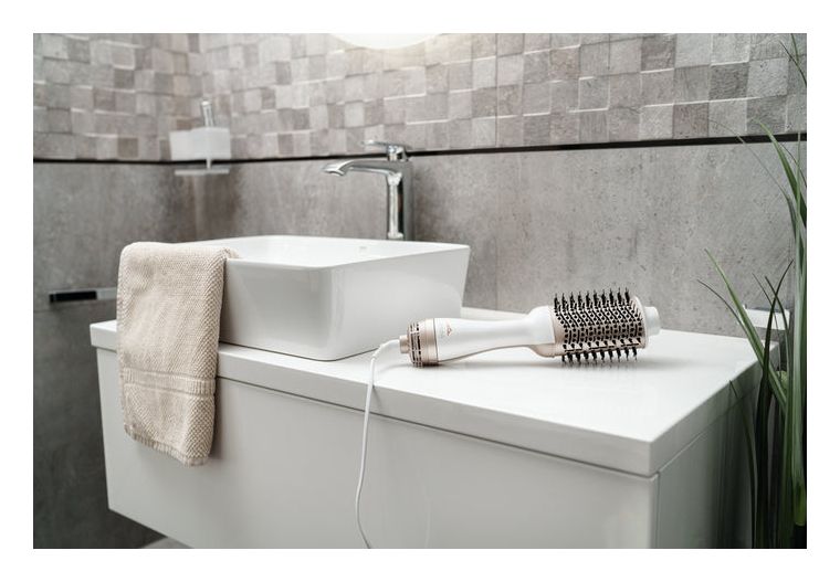 Fenité Warmluftbürste 1200 W  (Weiß) 