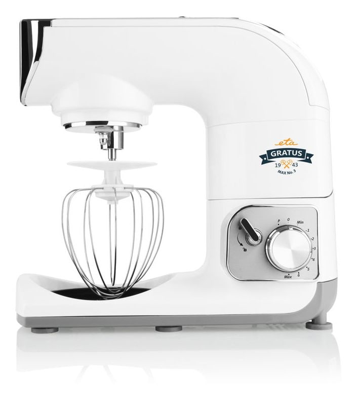 Gratus Max III 1200 W Küchenmaschine 5,5 l  (Weiß) 