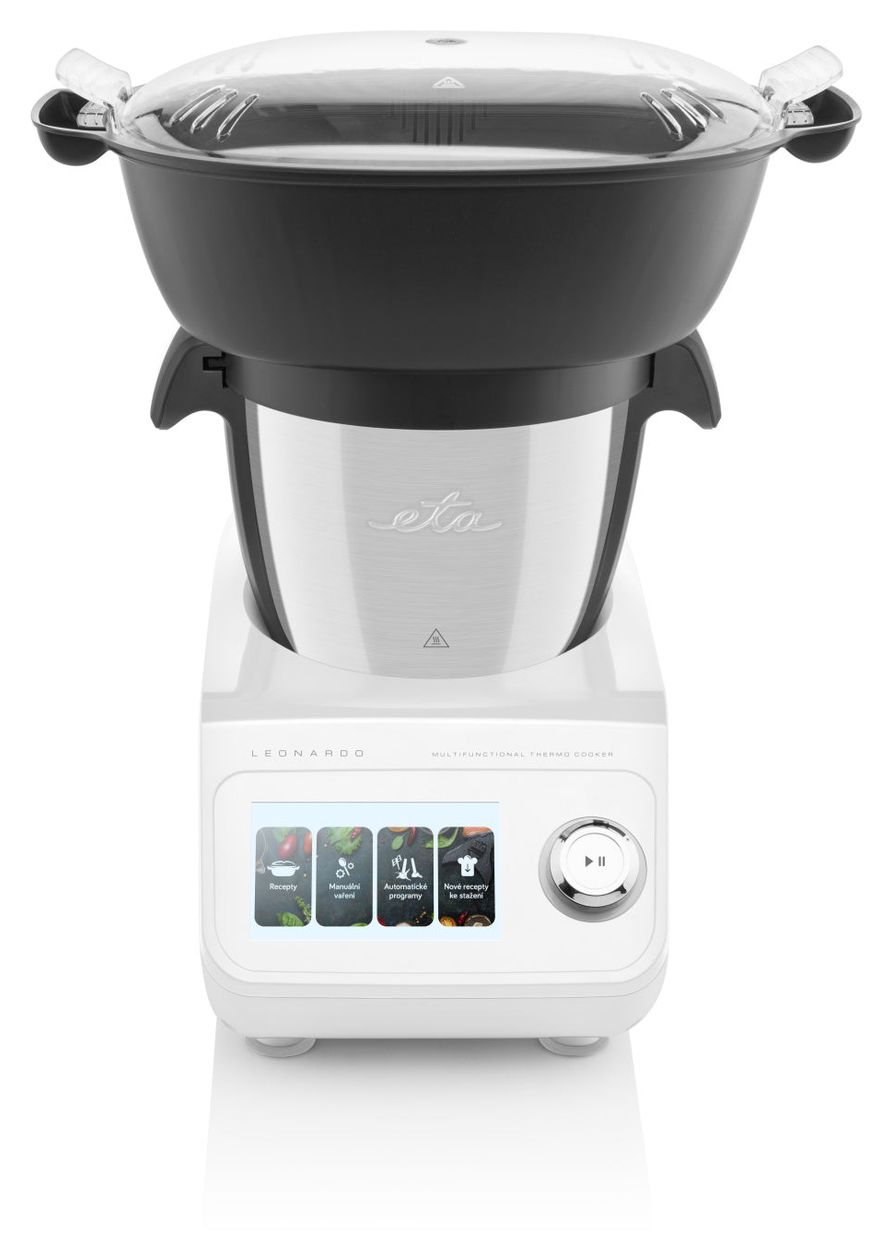 Leonardo Küchenmaschine 3,5 l mit Waage  (Weiß, Grau) 
