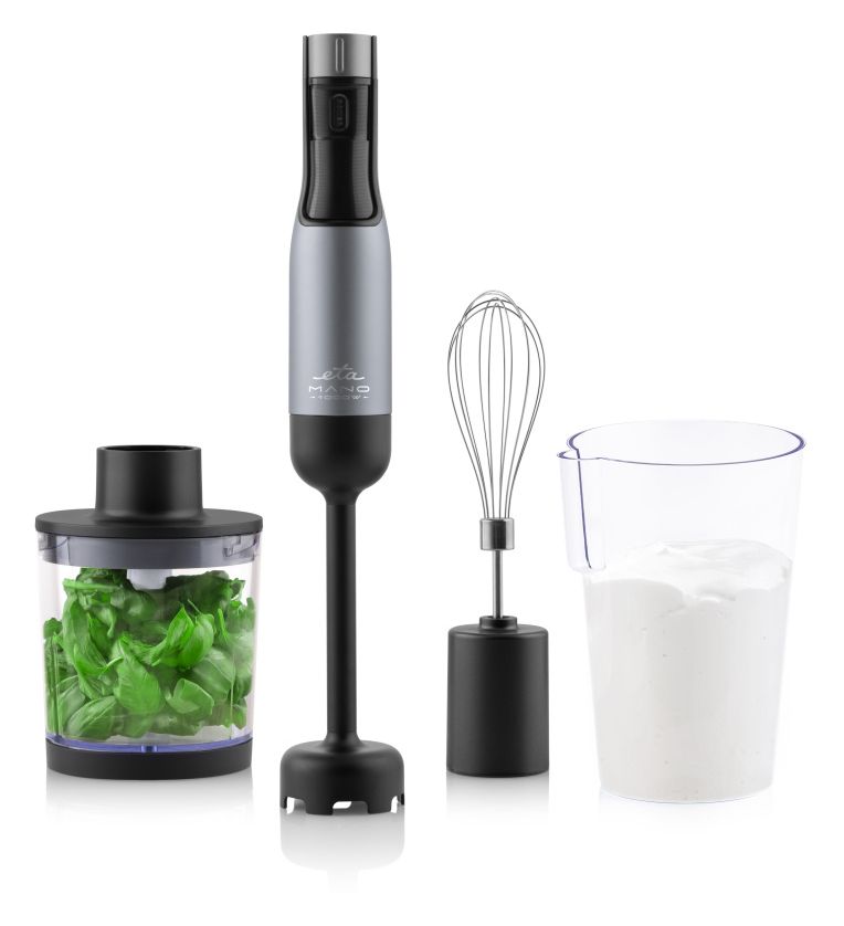 Mano Stabmixer 1000 W 9 Stufen  (Schwarz, Grau) 
