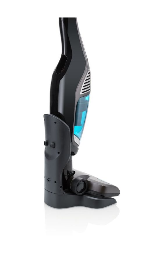 Moneto Aqua Plus Handstaubsauger mit Staubbeutel bis 60 min Laufzeit 25,2 V HEPA  (Schwarz, Grau) 