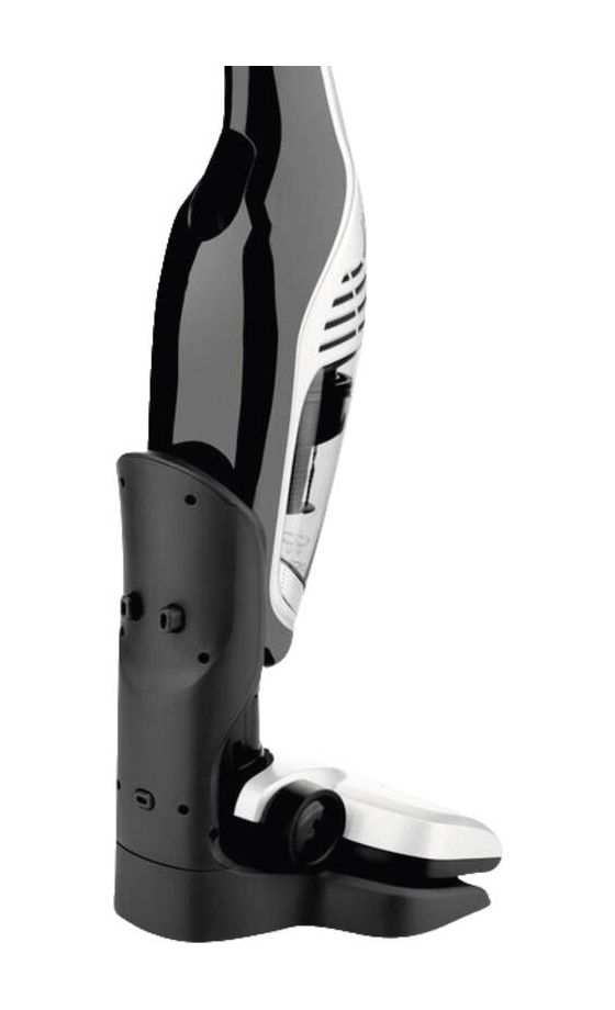 Moneto II Handstaubsauger Beutellos bis 50 min Laufzeit 21,6 V HEPA  (Schwarz, Weiß) 