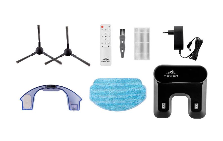 Rover Saugroboter nass/trocken 110 min Akku  (Mintfarbe, Weiß) 