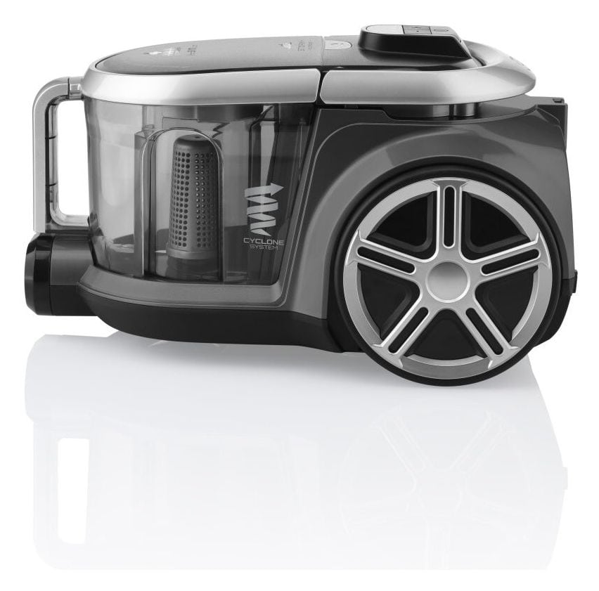 Stormy Bodenstaubsauger Beutellos 800 W HEPA  (Schwarz, Blau) 