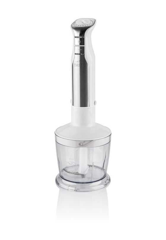 Tasso 600 W Küchenmaschine 0,7 l  (Edelstahl, Weiß) 
