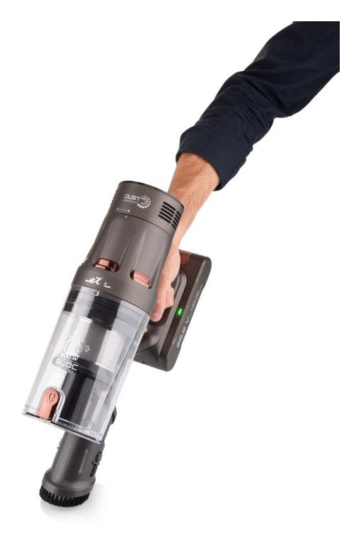 Terier Handstaubsauger Beutellos bis 80 min Laufzeit 25,2 V HEPA  (Braun) 