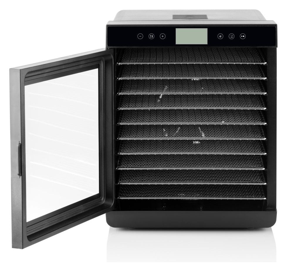 Vital Air II Dörrautomat 650 W 24 h Maximale Timer-Zeit 10 Dörrgitter 