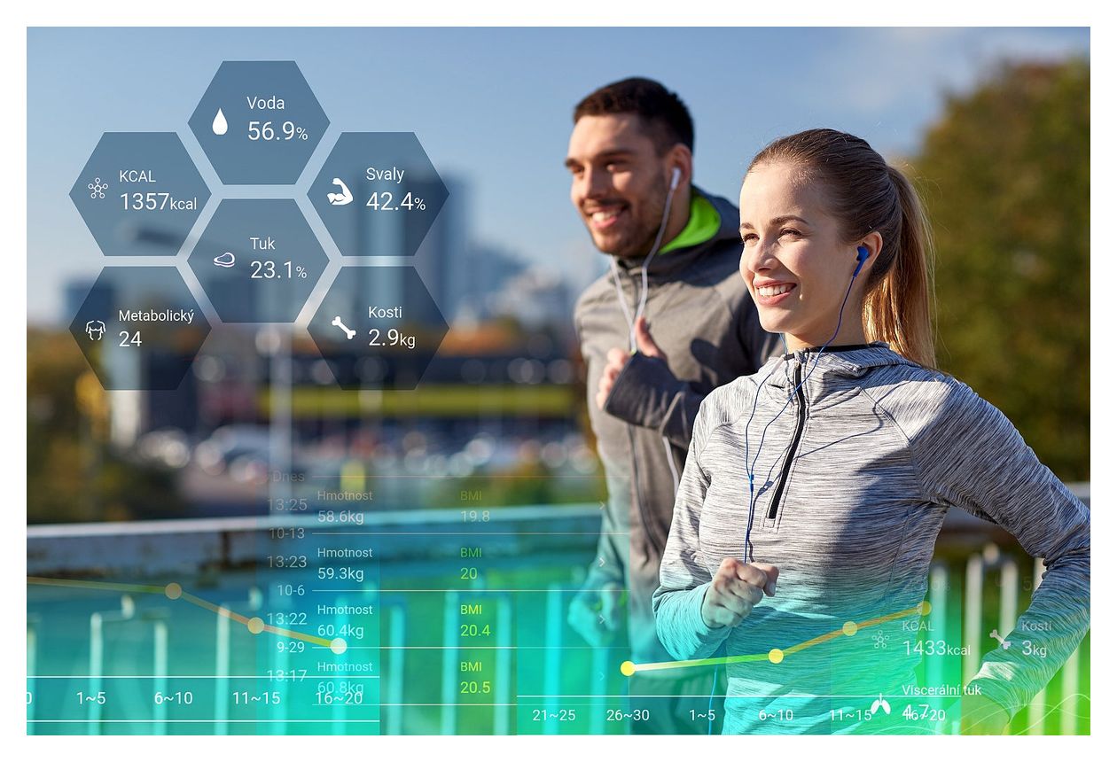 Vital Body Elektronische Personenwaage bis 180 kg 