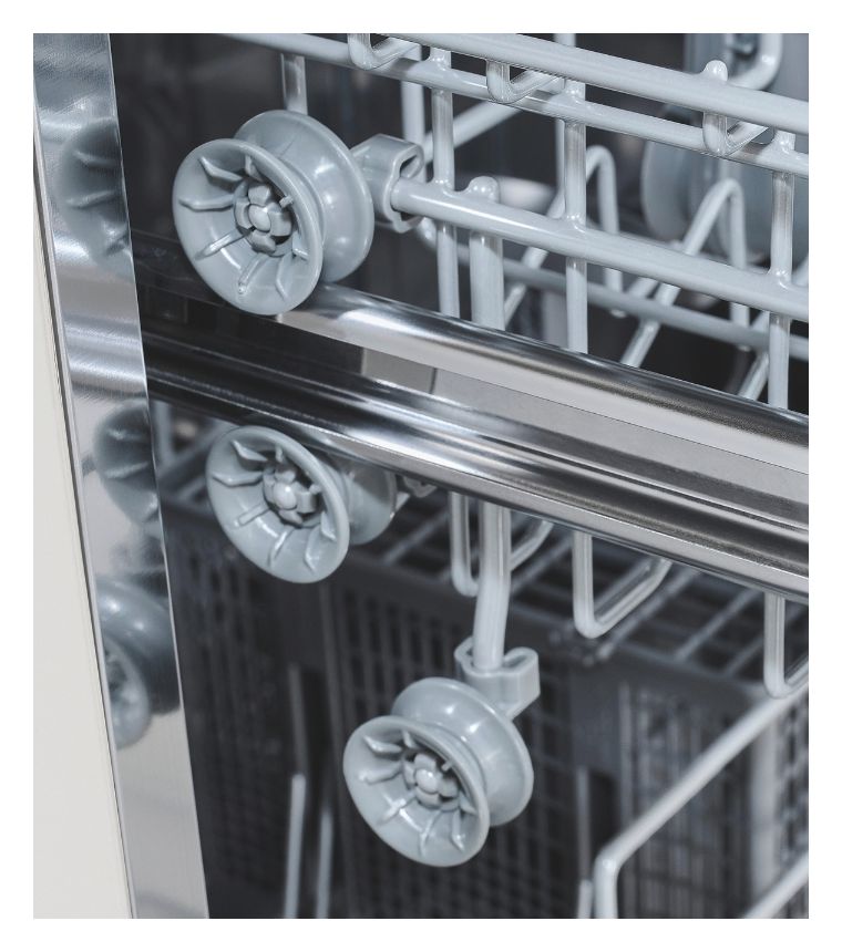 EGSP1009-E-450D 45 cm Geschirrspüler vollintegriert (ohne Front) Leise 9 Maßgedecke aquaStop Funktion 