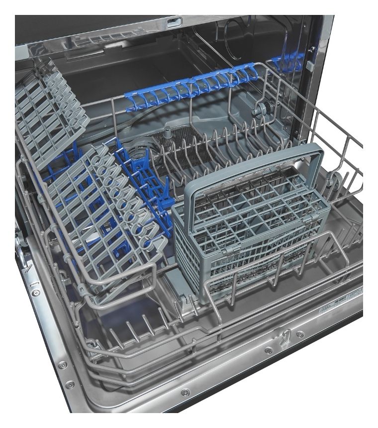 EGSP1060-E-030D Kompakt Geschirrspüler vollintegriert (ohne Front) Leise 6 Maßgedecke aquaStop Funktion 