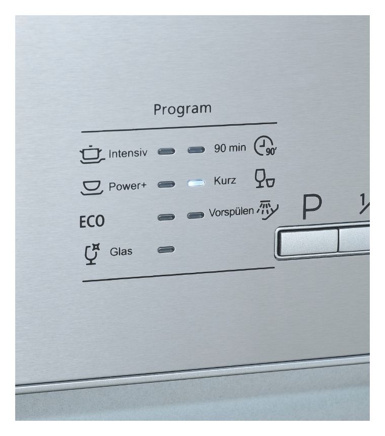 EGSP6312-EB-030E 60 cm Geschirrspüler vollintegriert (ohne Front) Leise 12 Maßgedecke 