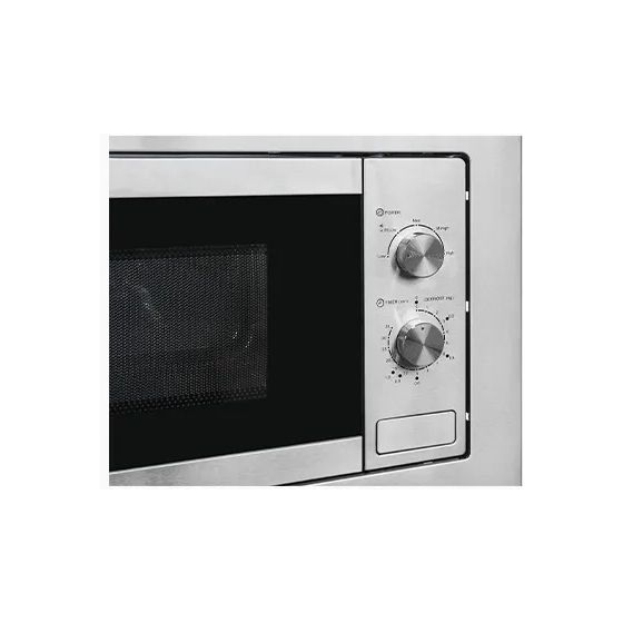 EMW10-020 Einbau-Mikrowelle 800 W Größe: klein 5 Stufen (Edelstahl) 