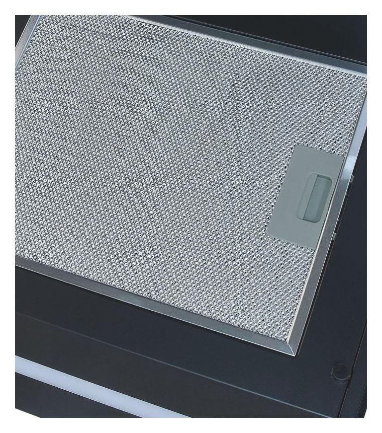 KFD603-120 Abluft/Umluft Dunstabzugshaube/Esse Wand 60 cm (Schwarz) 