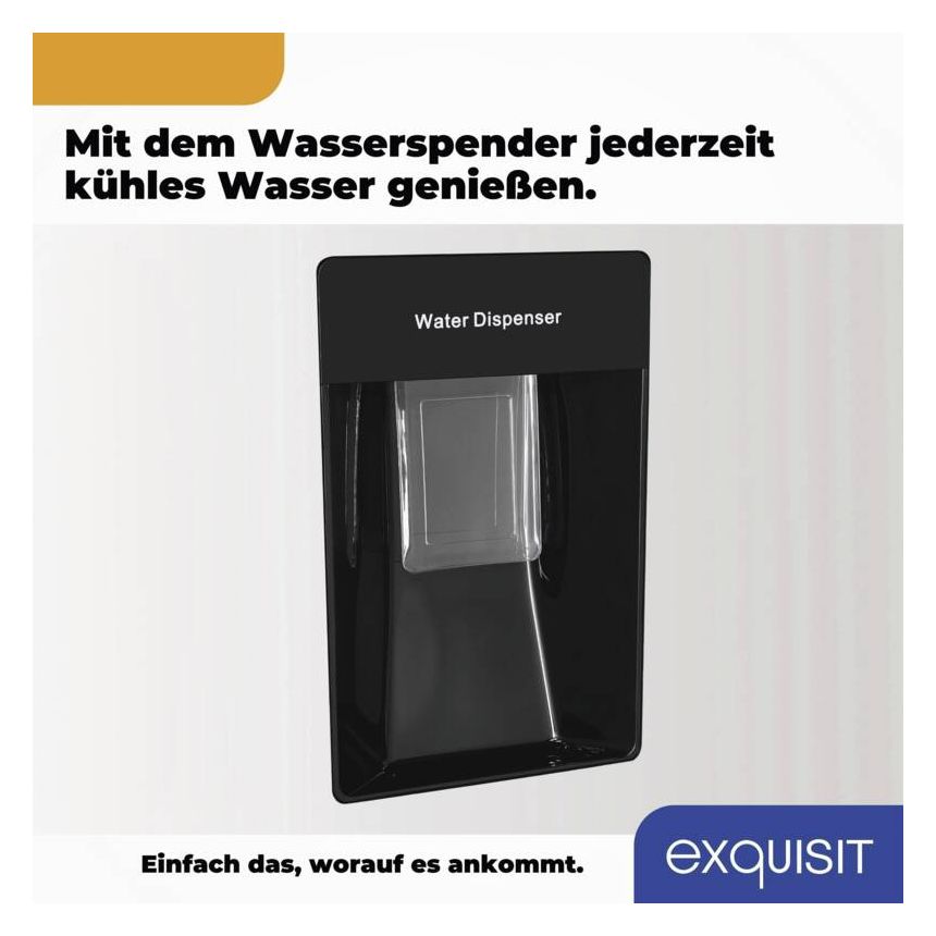 KGC265-70-NF-WS-040C 180 l / 71 l Kühl-Gefrierkombi freistehend NoFrost 141 kWh Jahr  (Schwarz, Weiß) 