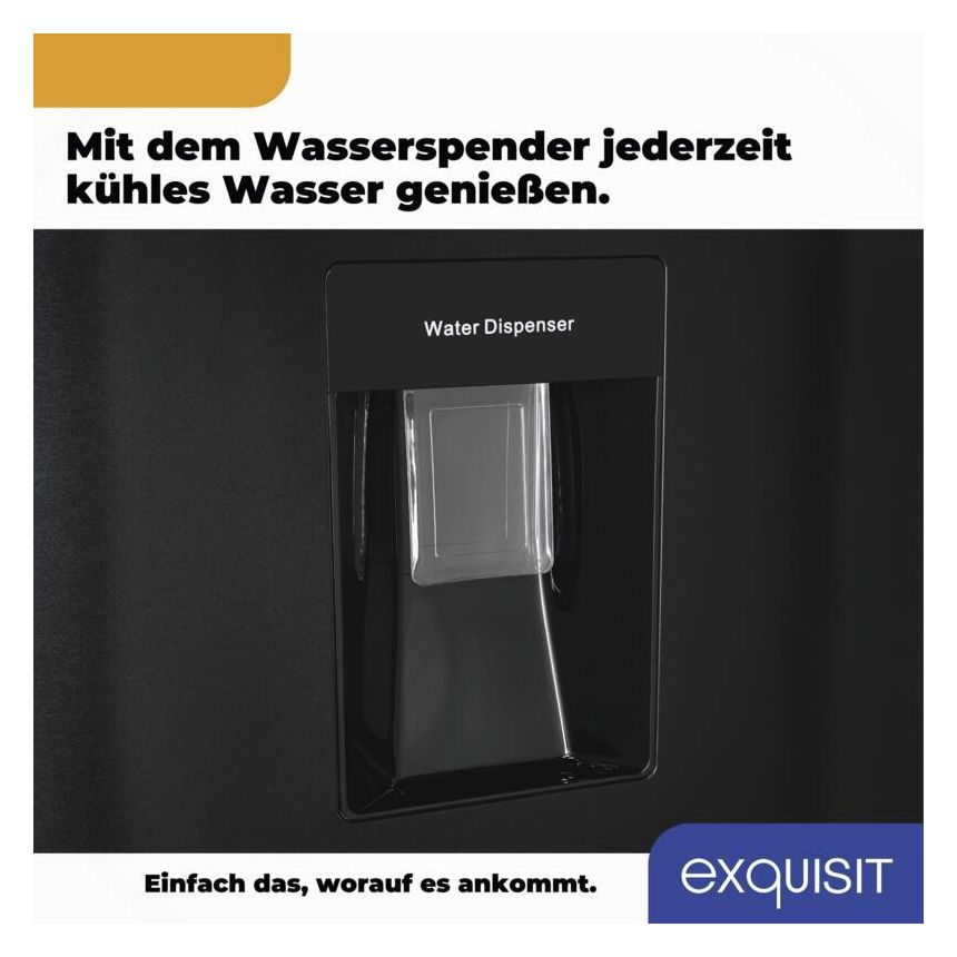 KGC265-70-NF-WS-040C 180 l / 71 l Kühl-Gefrierkombi freistehend NoFrost 141 kWh Jahr  (Schwarz) 