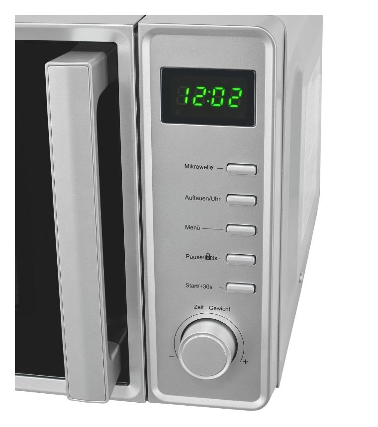 MW7120-240 Freistehende Mikrowelle 700 W Größe: klein 5 Stufen  (Silber) 