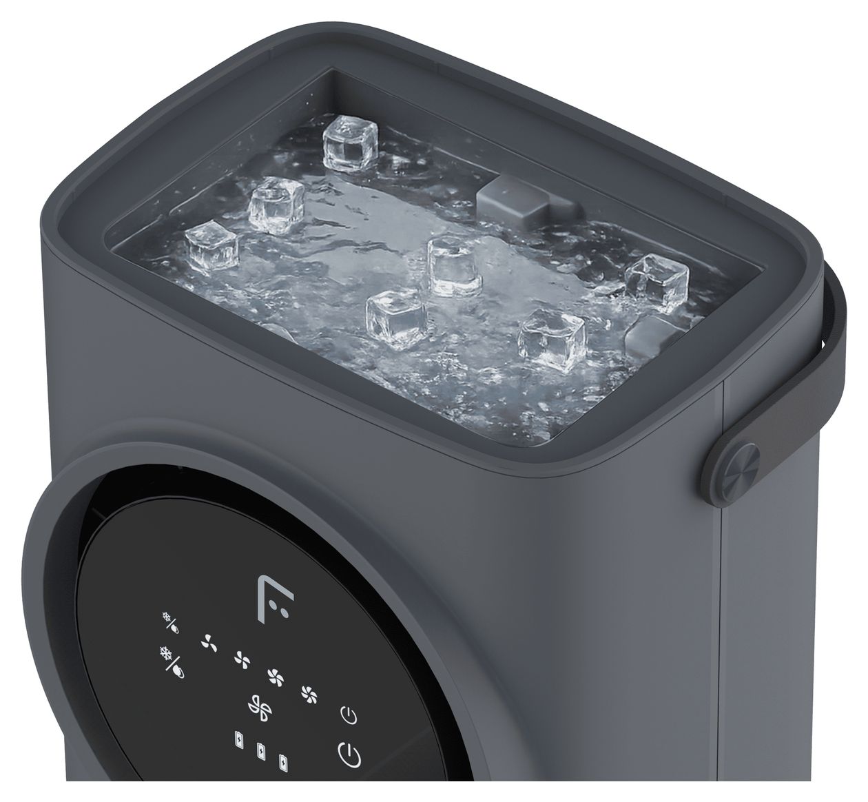 Prestige TC400 100 m³/h Tragbarer Verdunstungsluftkühler 32 dB  (Grau) 