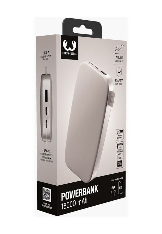 2PB18100 18000 mAh Powerbank USB Typ-C  (Silky Sand) 