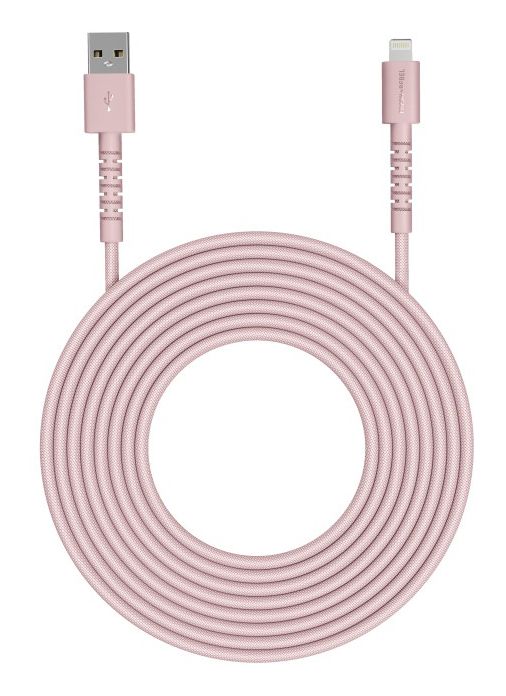 2ULC201PP Rundkabel Lightning auf USB A Männlich 2 m  (Pink) 
