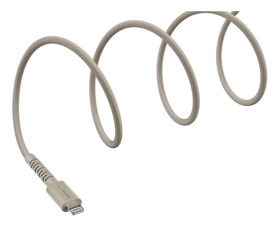2ULC201SS Rundkabel Lightning auf USB A Männlich 2 m  (Beige) 